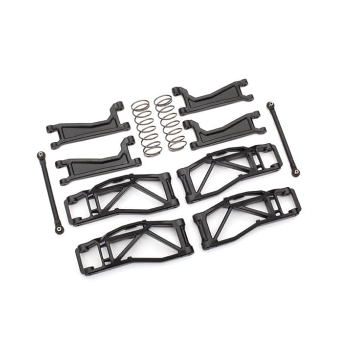 AX8995 Suspension kit, WideMAXX™, black (includes front &amp; rear suspension arms, front toe links, rear shock springs)