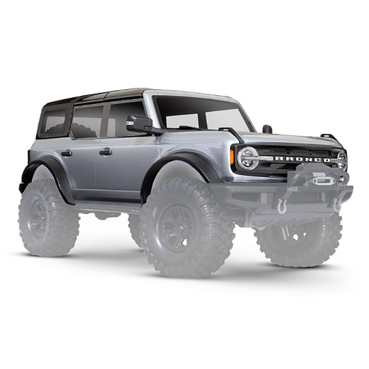 AX9211G  Body, Ford Bronco (2021), complete, Iconic Silver (painted)