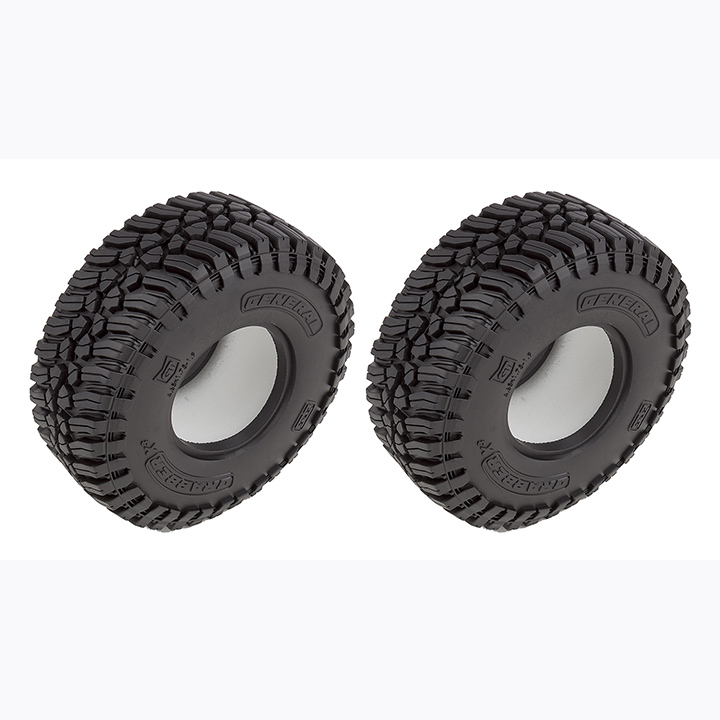 AA42106 General Grabber X3 Tires,1.9 in - Includes inserts.