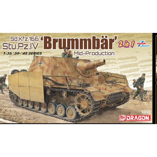 BD6892 1/35 Sd.Kfz.166 Stu.Pz.IV Brummbar Mid-Production