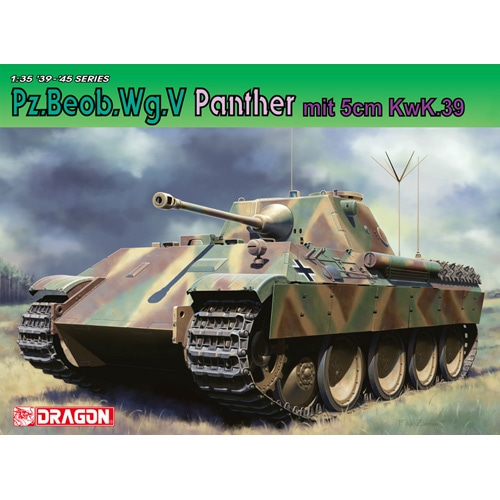 BD6821 1/35 Pz.Beob.Wg.V Panther mit 5cm Kw.K.39/1