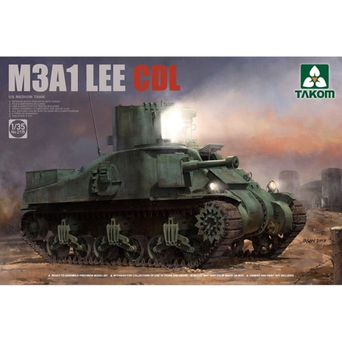 BT2115 1/35 U.S. Medium Tank M3A1 Lee CDL