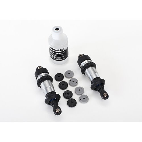 AX5460 Shocks GTR aluminum (assembled) (2) (without springs)