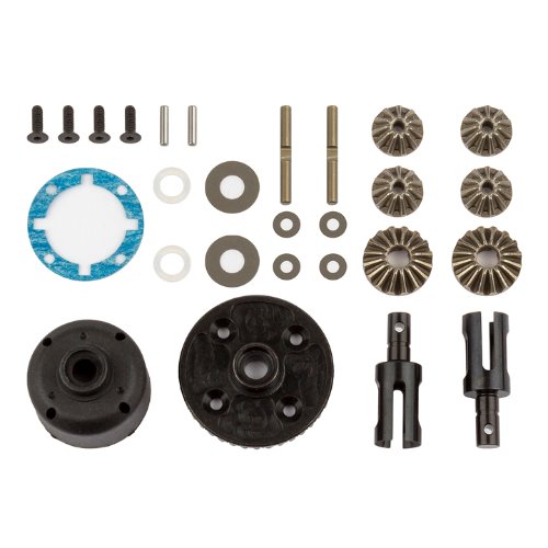 AA92134 RC10B74 Differential Set, front and rear
