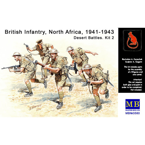 CM3580 1대35 영국군 보병,북아프리카 1941-1943년