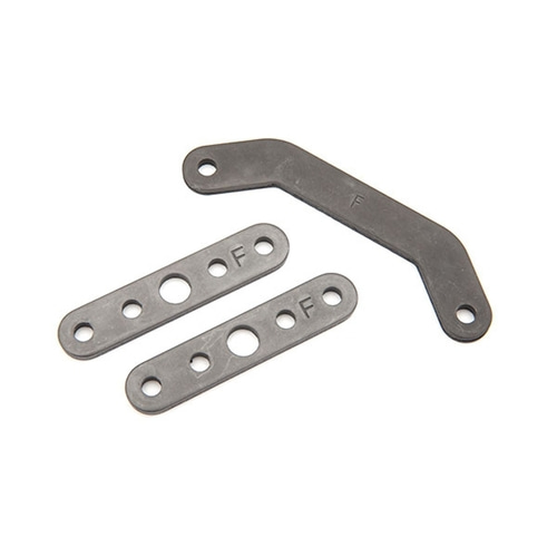 AX8926 Bulkhead tie bar, front, upper (1)/ lower (2) (steel)