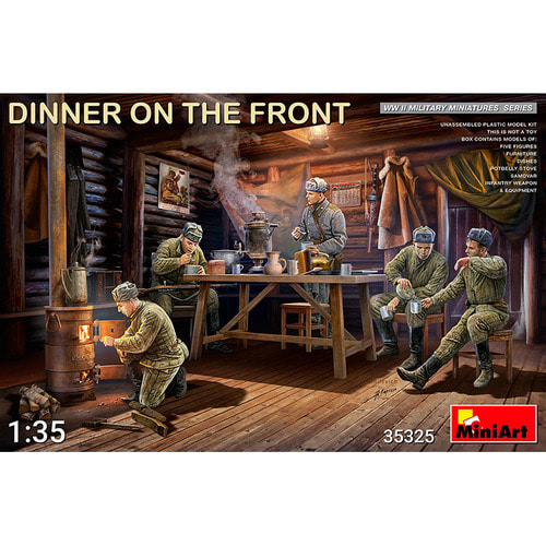 BE35325 1대35 저녁 식사 중인 소련군들
