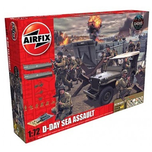 BB50156A 1/72 D-Day The Sea Assault Gift Set