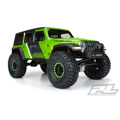 2020-NEW AP3546 Jeep® Wrangler JL Unlimited Rubicon Clear Body for 12.3 For Enduro