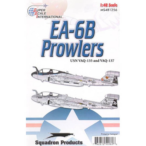 ESMS481256 1대48 EA-6B 프로울러 -  VAQ-135 , VAQ-137 마킹 포함