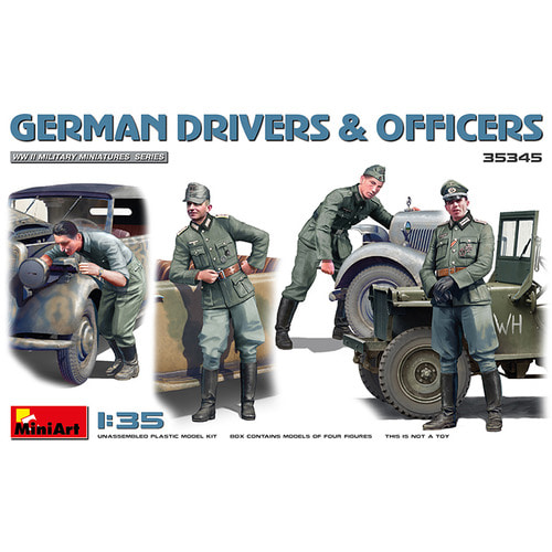 BE35345 1대35 독일군 운전병 및 독일군 장교