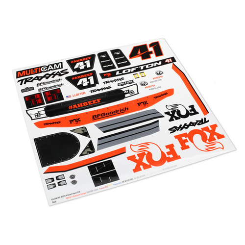 AX8515 Decals, Unlimited Desert Racer®, Fox® Edition
