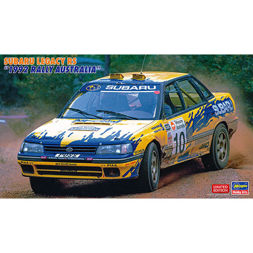 BH20527 1대24 스바루 레거시 RS 1992 랠리 오스트레일리아 - 박스 손상