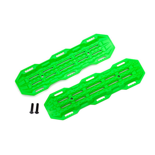 AX8121G Traction boards, green/ mounting hardware