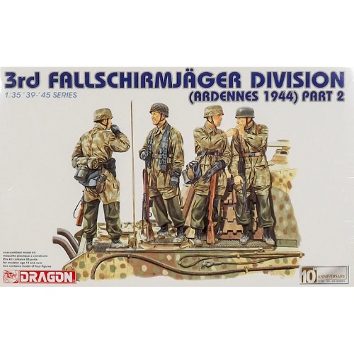 BD6170 1/35 1/35 3rd Fallschirmjager Division (Ardennes 1944) PART 2