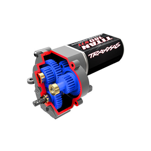 AAX9791X Transmission,complete-speed gearing-9.7:1 reduction ratio-includes Titan® 87T motor