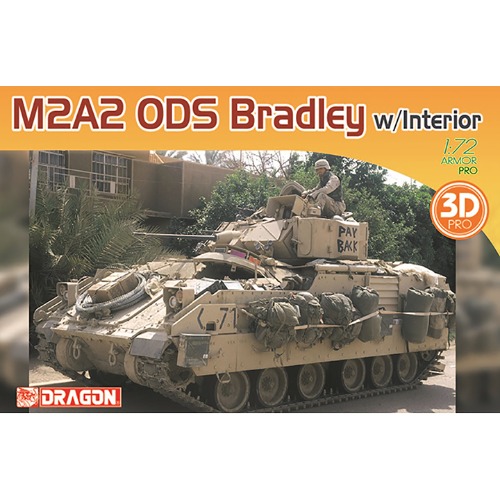 BD7414 1대72 M2A2 ODS 브레들리 - 내부 재현용 3D 파트 포함