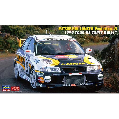 BH20608 1대24 미쓰비시 랜서 에볼루션 6 1999 Tour de Corse Rally