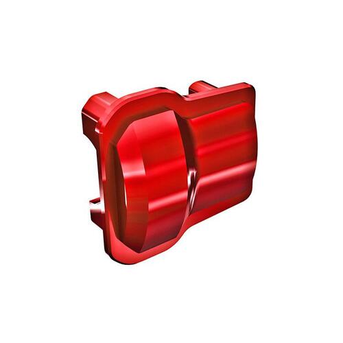 AX9787-RED Axle cover,6061-T6 aluminum red-anodized(2)/1.6x12mm BCS with threadlock (8)