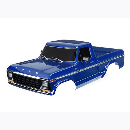 AX9230-BLUE Body, Ford F-150 (1979), complete, blue (painted, decals applied)