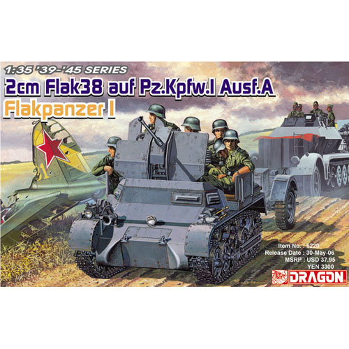 BD6220 1/35 Flakpanzer I - 2cm Flak 38 auf Pz. Kpfw I Ausf. A