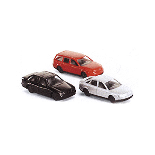 JC91903 1/160 AUDI A6 MERCEDES-BENZ E230 and VW Passat Variant Set / 3대 (Black White &amp; Red)