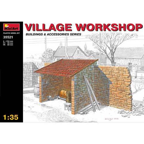 BE35521 1/35 Village Workshop