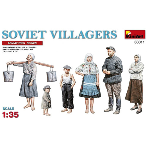 BE38011 1/35 SOVIET VILLAGERS