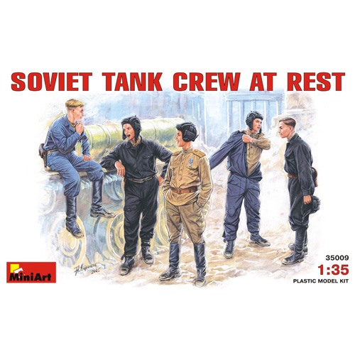 BE35009 1/35 Soviet Tank Crew at Rest