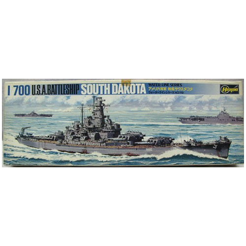 BH49607 WL607 1/700 U.S. Navy Battle Ship South Dakoda