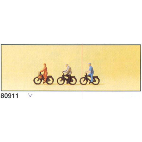 FSP80911 1/200 자전거탄사람 (도색:3명3대)