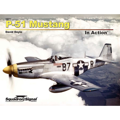 ES10211 P-51 무스탕 자료집 (P-51 Mustang In Action) (Soft Cover) - Squadron Signal Books