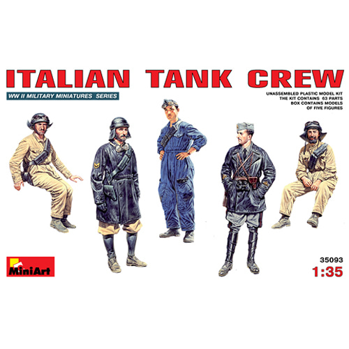 BE35093 1/35 Italian Tank Crew