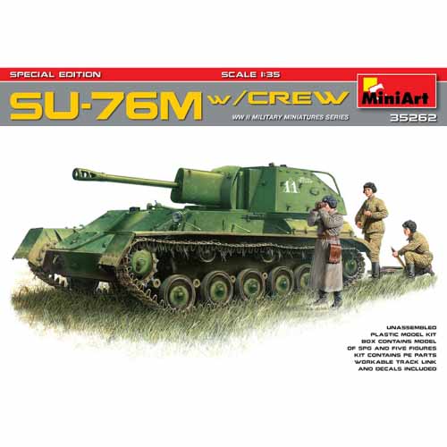BE35262 1/35 SU-76M w/Crew Special Edition