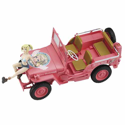 BH52156 SP356 Wild Egg Girls No.1 1/4t 4x4 Truck &quot;Amy McDonnell&quot; w/ Figure 1/24 scale kit