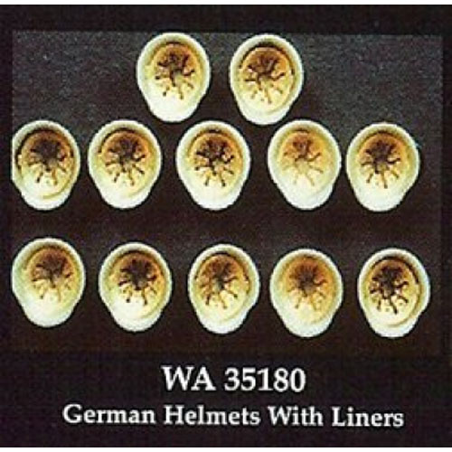 ESW35180 1/35 GERMAN HELMETS W/LINERS GERMAN