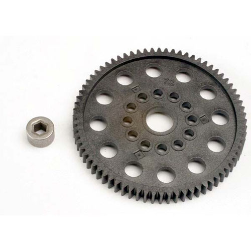 AX4472 Spur gear (72-Tooth) (32-pitch) w/bushing