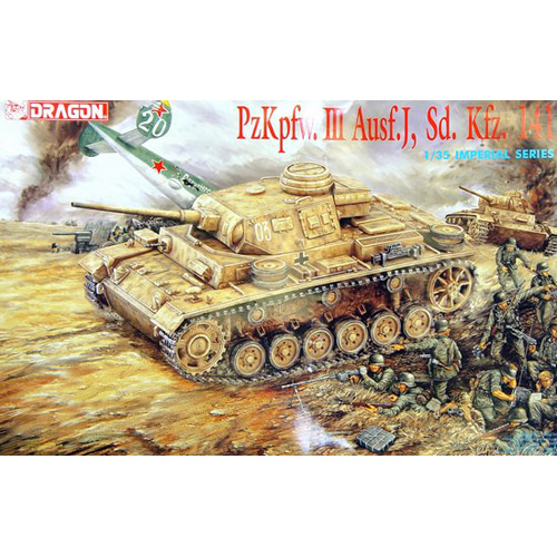 BD9011 1/35 Pz.Kpfw. III Ausf. J Sd.Kfz. 141(데칼누락 박스손상)