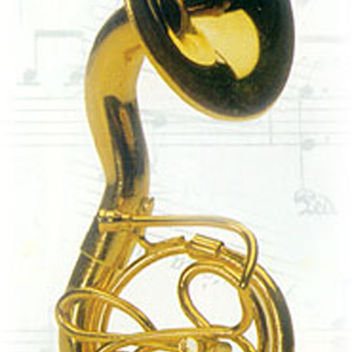 BA13257 1/12 Tuba saxophone (튜바)