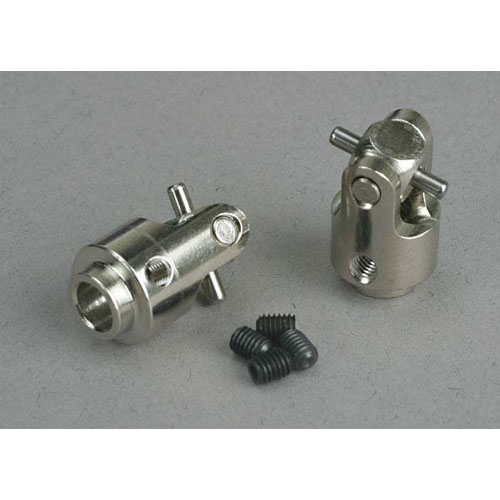 AX4628X Differential output yokes hardened steel (w/ U-joints) (2)