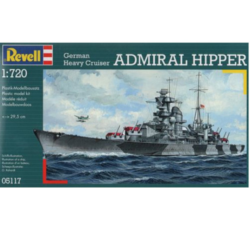 BV5117 1/720 German Heavy Cruiser Admiral Hipper