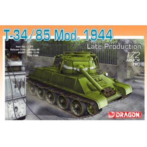 BD7270 1/72 T-34/85 Mod. 1944 Late Production (데칼누락)