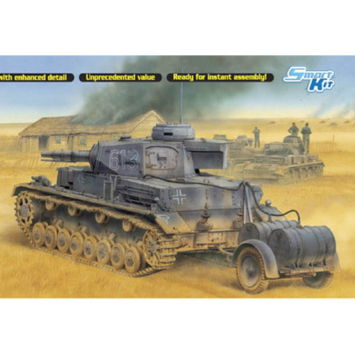 BD6402 1/35 Pz.Kpfw.IV Ausf.E Tauchpanzer w/Betriebsstoff?nhanger