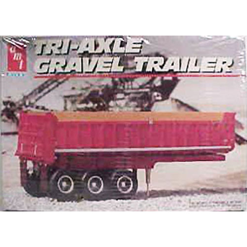 BT8628 1/25 TRI-AXLE GRAVEL TRAILER