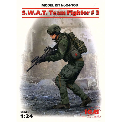 BICM24103 1/24 S.W.A.T. Team Fighter No.3