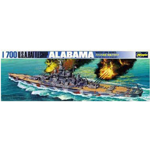 BH49608 WL608 1/700 U.S. Battleship Alabama