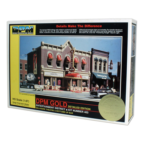 JW40300 Entertainment District - HO Scale Kit
