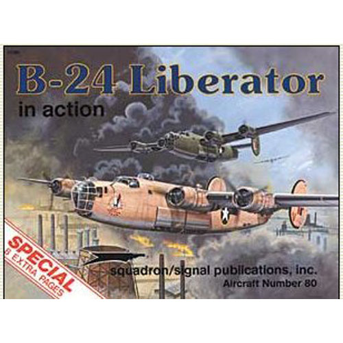 ES1080 B-24 LIBERATOR IN ACTION