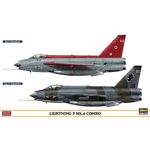 BH01982 1/72 Lightning F Mk.6 Combo (Two kits in the box)