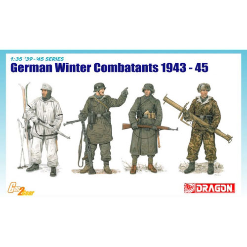 BD6705 1/35 German Winter Combatants 1943-45 (4 Figures Set)